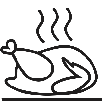pollo vector negro
